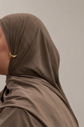Liquid Jersey Hijab - Cinnamon