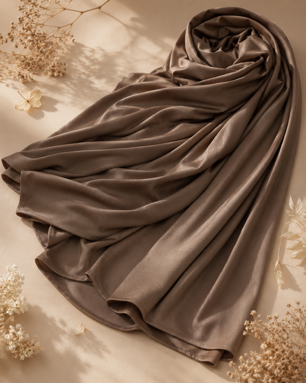 Liquid Jersey Hijab - Cinnamon
