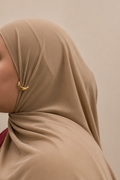 Liquid Jersey Hijab - Sand