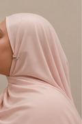 Liquid jersey Hijab - Pink blush